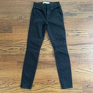 AYR Skinny Black Denim Jeans in Size 26